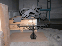 Dragon Weathervanes Laser Cut 3d Puzzle Free DXF File