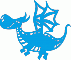 Drakosha The Dragon For Laser Cut Free Vector File, Free Vectors File