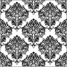 Drawing Room Floral Lattice Stencil Floral Seamless Design For Laser Cut Free Vector File