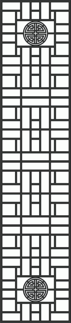 Drawing Room Floral Lattice Stencil Seamless For Laser Cut Free Vector File