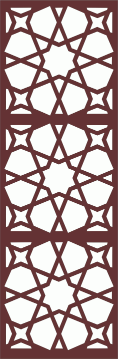 Drawing Room Grill Seamless Panel For Laser Cut Free Vector File