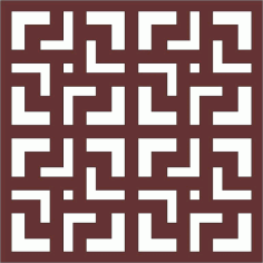 Drawing Room Jali Floral Seamless Panel For Laser Cut Free Vector File