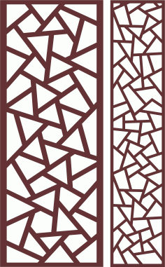 Drawing Room Screen Floral Seamless Panel For Laser Cutting Free DXF File