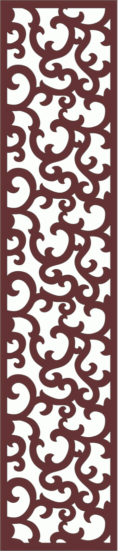 Drawing Room Screen Separator Designs For Laser Cut Free Vector File
