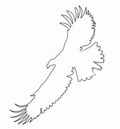 Eagle Logo Free DXF File