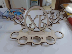 Easter Egg Display Stand For Laser Cutting Free Vector File