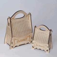Elegant Box Cnc Free Vector File