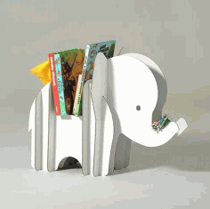 Elephant Storage For Laser Cutting Free Vector File