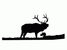 Elk 1 Free DXF File