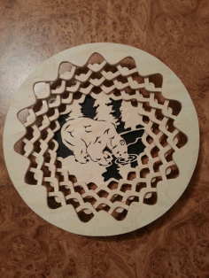 Engraved Tarelochki For Laser Cut Free DXF File
