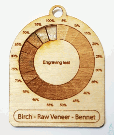 Engraving Test For Laser Cut Free Vector File