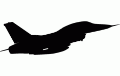 f-16 Free DXF File