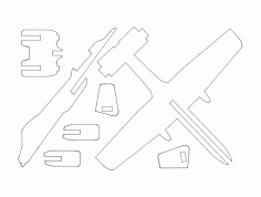 fairchild-a-10 Free DXF File