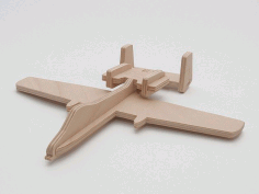 Fairchild a-10 Laser Cut Inspiration Free DXF File