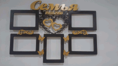 Family Wall Photo Frame Ideas Free Vector File