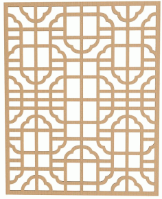 Fancy Separator Pattern Free DXF File