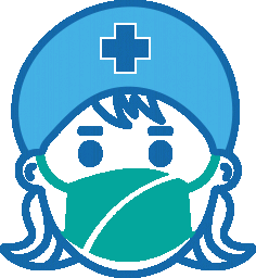 Female Nurse With Mask Free DXF File