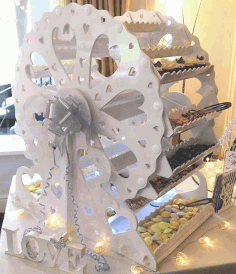 Ferris Wheel Stand Laser Cut 3d Puzzle Free DXF File