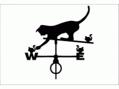 Fljugel Koshka Myshi Cat Free DXF File