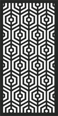 Floral Screen Patterns Design 18 Free DXF File