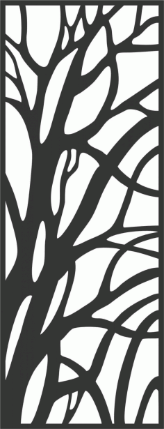 Floral Screen Patterns Design 47 Free DXF File