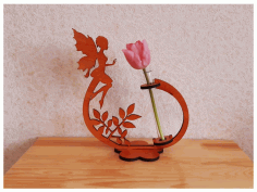 Flower Stand For Laser Cutting Free Vector File