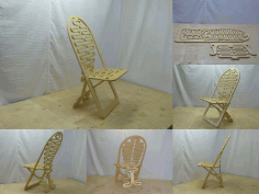 Folding Chair Design Free Vector File