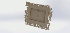 Frame Laser Cut Free DXF File