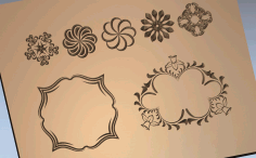 Frames Free DXF File