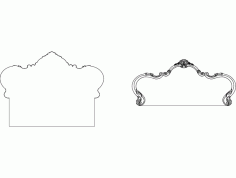 Furniture Design b48 Free DXF File