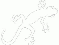 Gecko Free DXF File