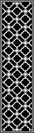 Geometric Jali Pattern Free Vector File