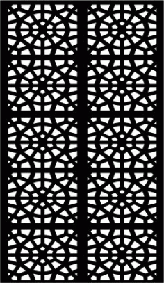 Geometric Partition Seamless Design Template Free Vector File