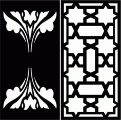 Geometric Star Bulkhead For Laser Cut Cnc Free DXF File