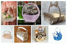 Gift Baskets Free Cnc Project Free Vector File