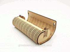 Glasses Case For Laser Cut Free Vector File