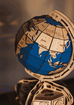 Globe Jewelry Box Free Vector File