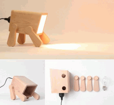Go Nature 9 Creative And Cool Wooden Lamp Designs Template Free Vector File