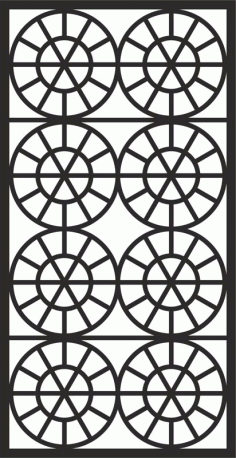 Grate Design Pattern Free DXF File