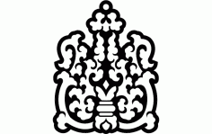Grill Design Free DXF File