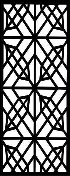 Grill Design Pattern Decoration Seamless Screen Design For Laser Cut Free Vector File