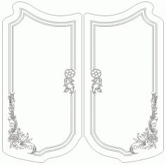 Grille Design Free DXF File