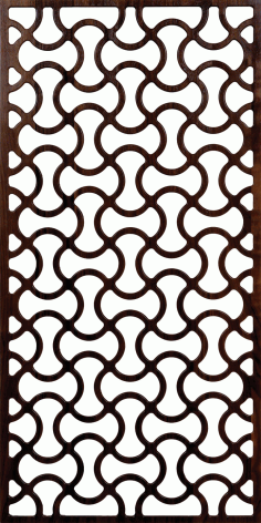 Grille Pattern 300-v1 Free DXF File