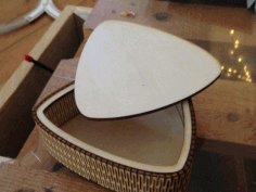 Guitar Pick Box Free DXF File