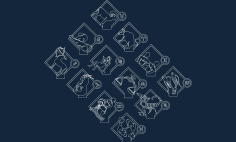 Horoscope Buclar 3d Lamp Free DXF File