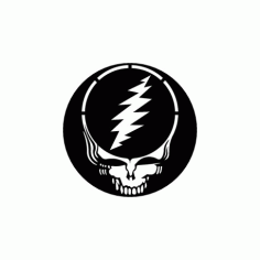 Horror Skull Bird Head Head Top Free DXF File