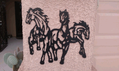 Horse Drawing Free DXF File