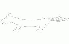 Hot Dog Free DXF File