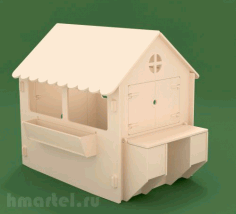 House Tenta For Laser Cut Free Vector File, Free Vectors File
