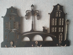 Housekeeper Hanger Plans For Laser Cut Free Vector File